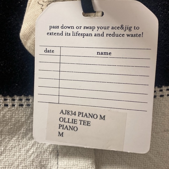 Ace & Jig Ollie tee in piano size medium - Picture 6 of 7